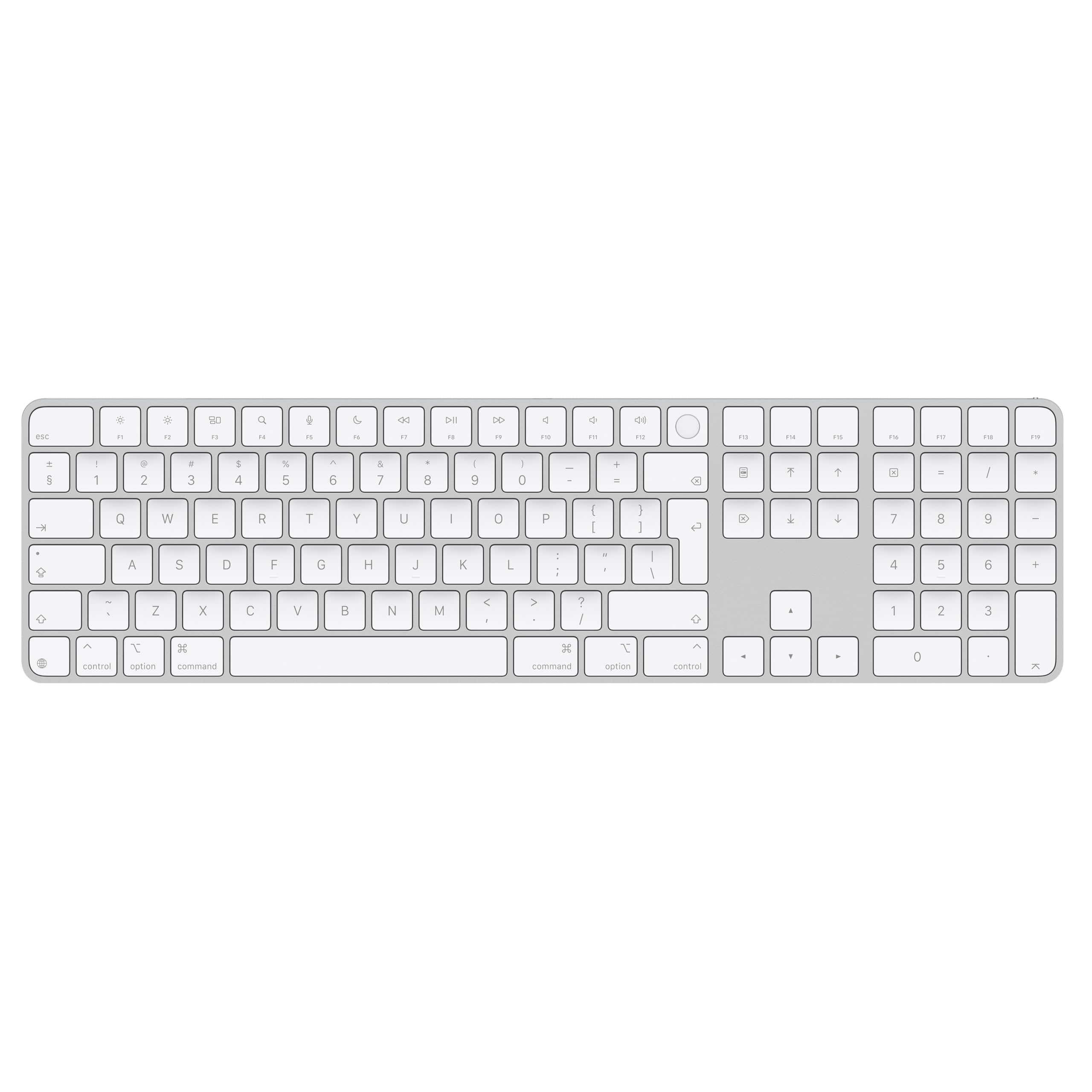 Apple Magic Keyboard with Touch ID and Numeric Keypad for Mac
