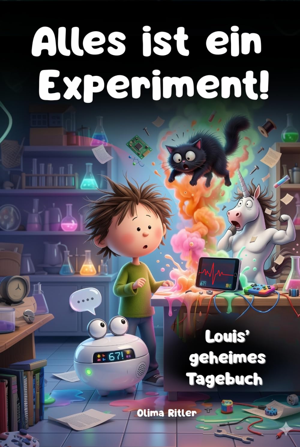 Alles ist ein Experiment! – Louis’ geheimes Tagebuch: Ein humorvolles Kinderbuch über Schule, Experimente und Chaos für 7–12 Jahre