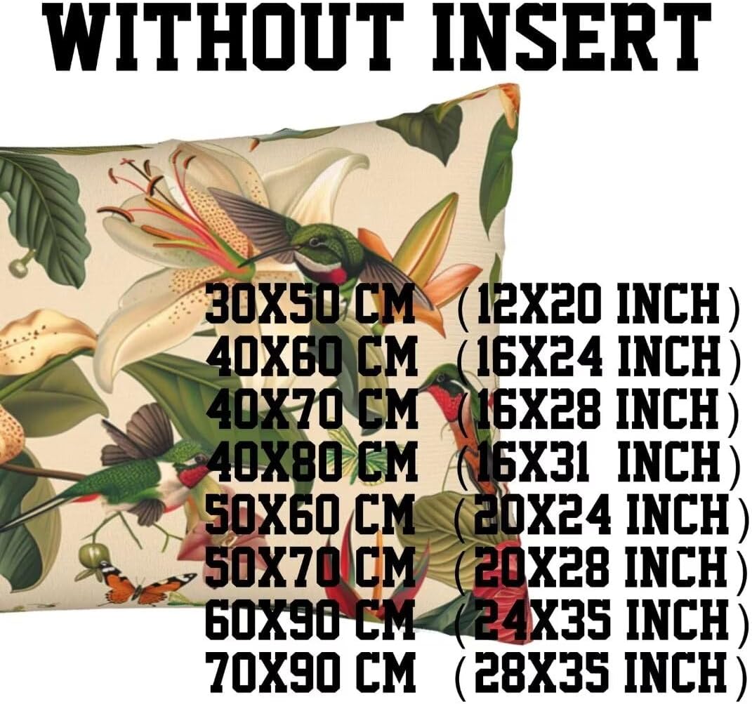 Outdoor Pillows Yellow Pillow Covers 20x28 Inch Set of 2 Throw Pillow Covers, Summer Throw Pillows, Rectangular Lumbar Pillows Cushion Covers Decorative Pillows for Couch Garden Patio Furniture J312