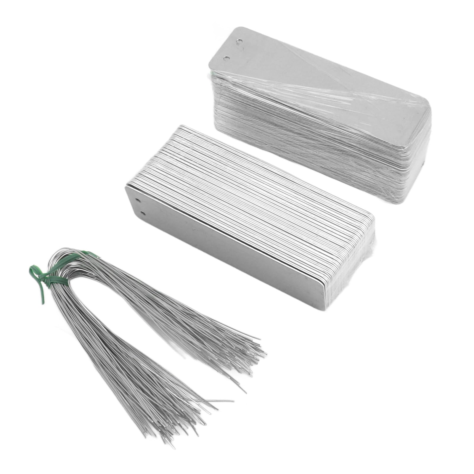 Metalowe etykiety roślinne trwałe tagi do ogrodnictwa na zewnątrz 100pcs aluminiowe tagi roślin