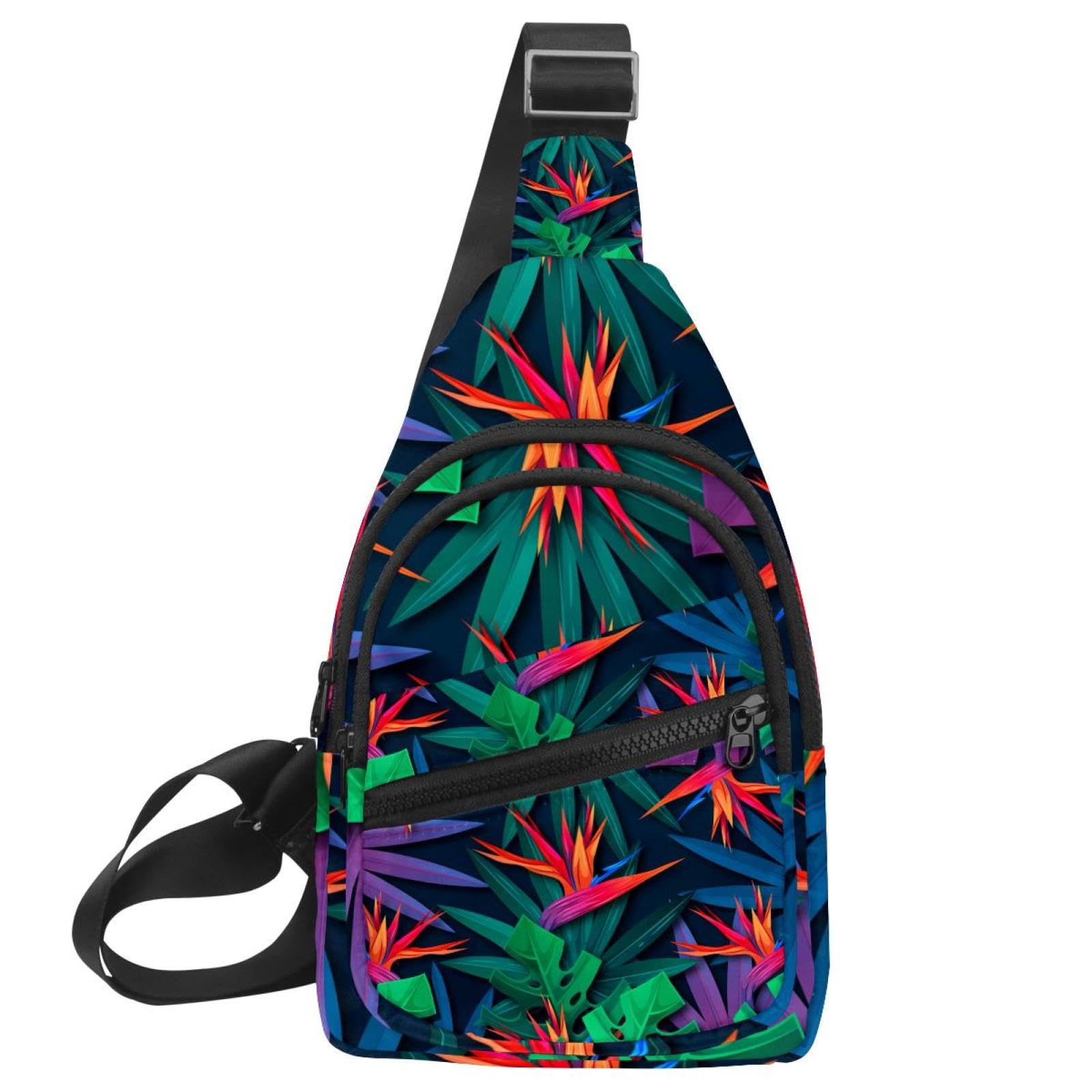 Bolso bandolera floral de hombre: la solución impermeable para tus viajes 7