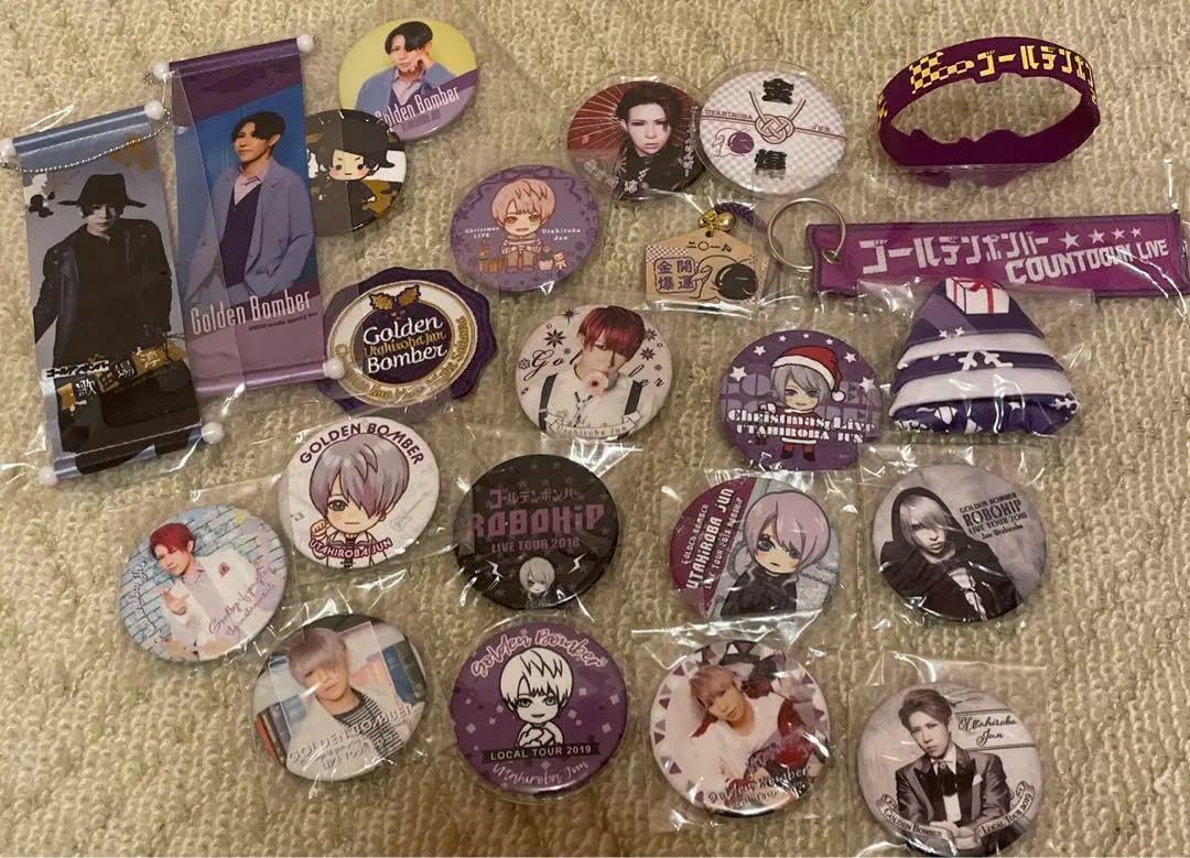 Amazon | ゴールデンボンバー 歌広場淳 グッズ 缶バッジ他 | バッジ