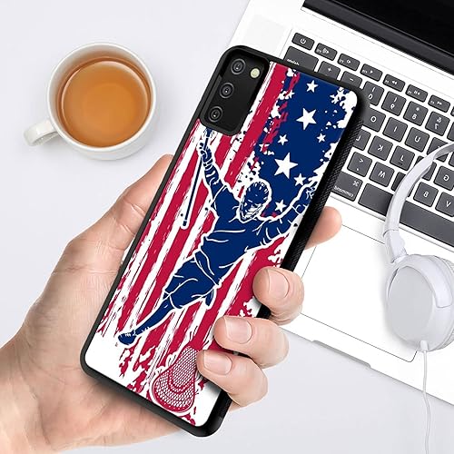 Miniatura 6 de Goodsprout Funda compatible con Samsung Galaxy S20 FE, diseño de bandera estadounidense de Lacrosse, diseño increíble a prueba de golpes,