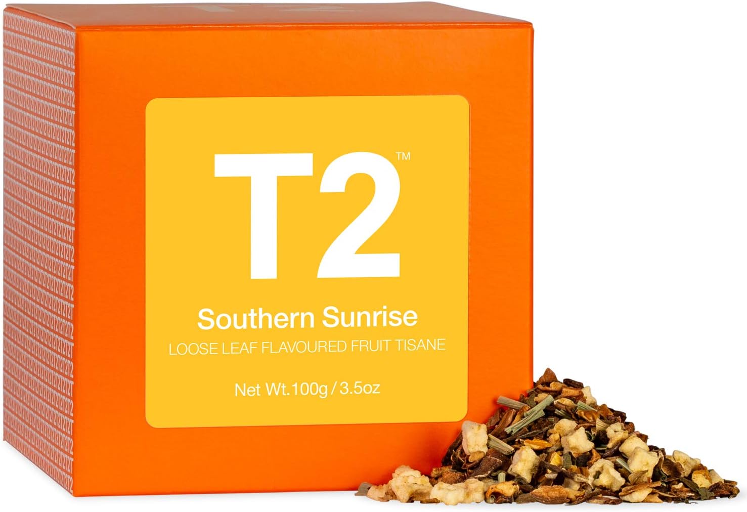 T2 Tea Southern Sunrise Fruit Tea, Loose Leaf Iced Tea in Box, 100 g