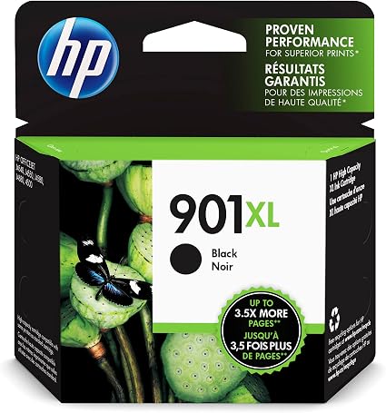 Original HP 901XL Black High-yield Ink 