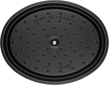 STAUB Cocotte, Cast Iron Casserole 23 cm, 2.35 L, Induction, Made in France