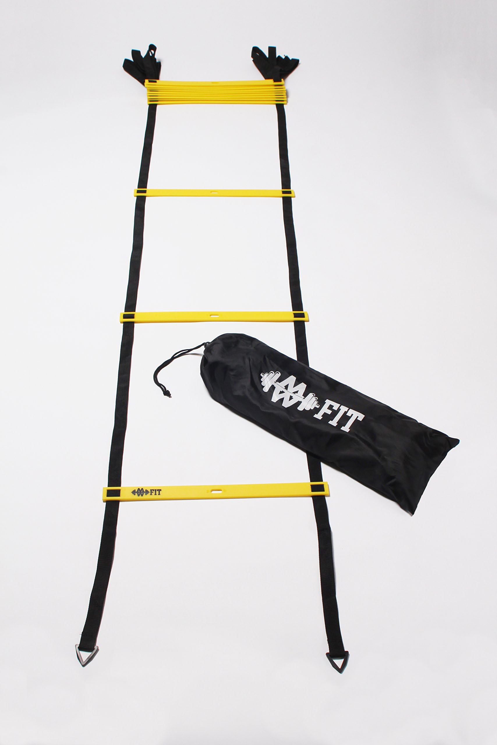HiAnifri MWFit 12 Rung Agility Ladder (Yellow)