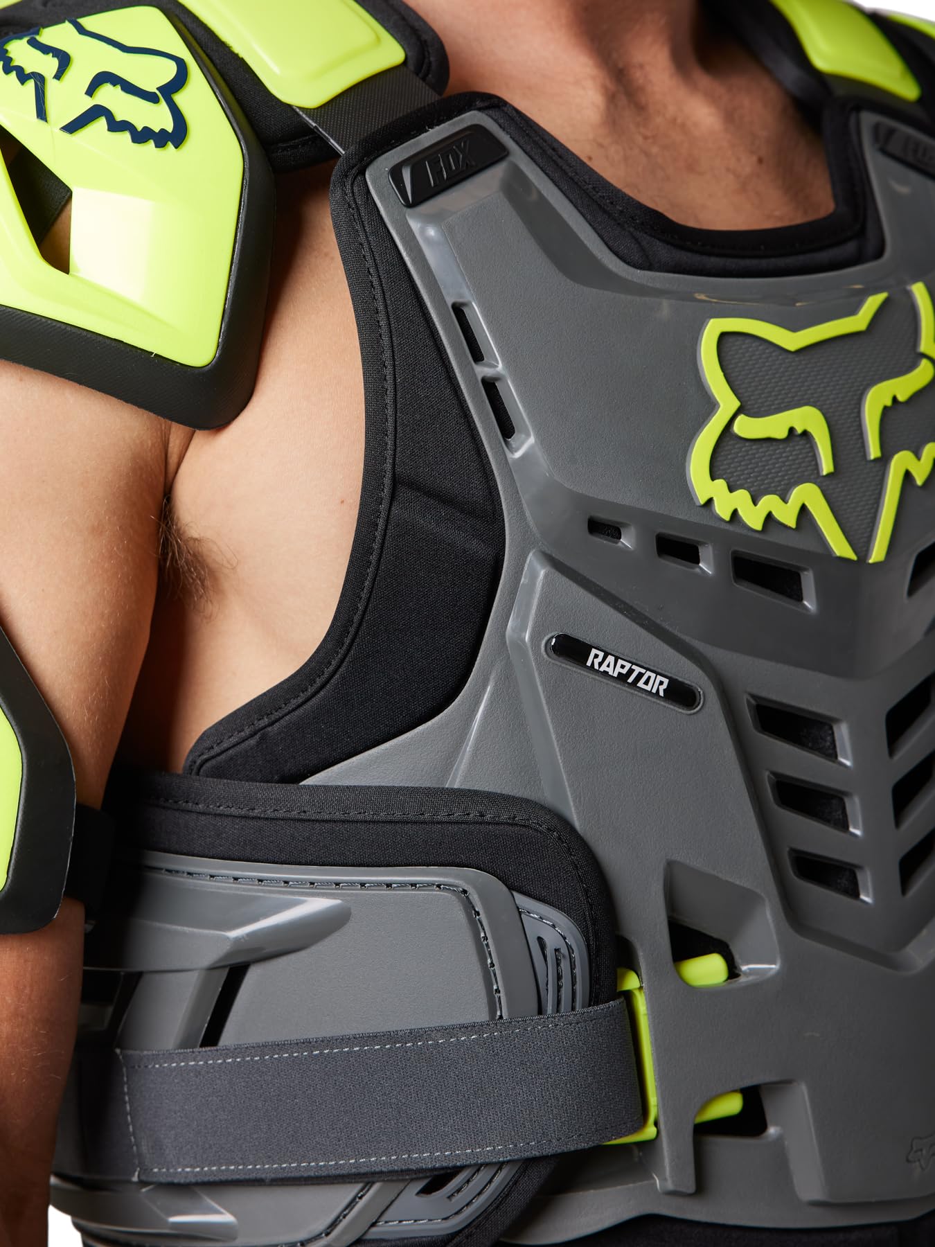 RXX ヒップガード付きフルスーツ Amazon.com: Fox Racing Men's Raptor Vest CE Chest Guard