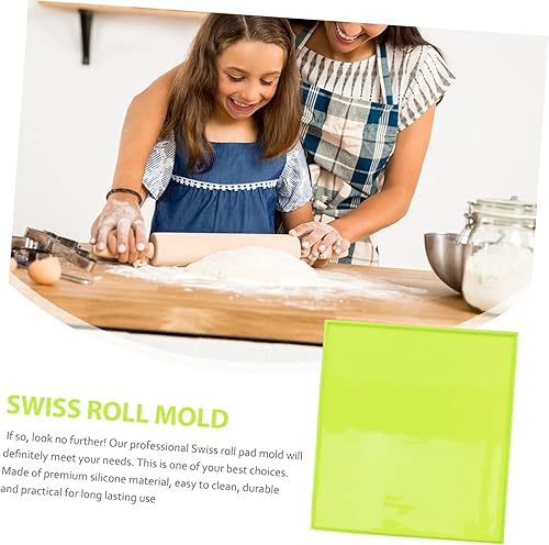 Miniatura 8 de KJHBV Rollo de silicona para hornear galletas para hornear hornear hornear pan forros para hornear hornear almohadillas para hornear galletas rollo