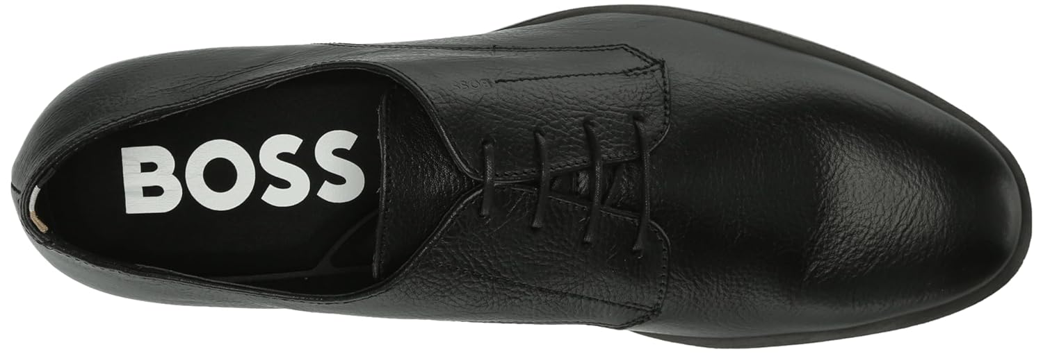 Oxford BOSS Sapato Derby de couro de grão Colby masculino em promoção! Veja a oferta e mais achadinhos de Sapatos 5 Hoje é o melhor dia para comprar Oxford BOSS Sapato Derby de couro de grão Colby masculino com aquele preço maroto! Promoção! Aproveite a oferta! 5