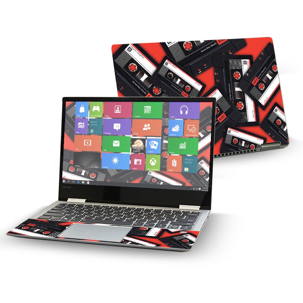 MightySkins Skin Compatible with Lenovo Yoga 720 13" (2017) - Mixtape | Protective, Durable, and Unique Vinyl Decal wrap Cover | Easy to Apply, Remove, and Change Styles | Made in The USA