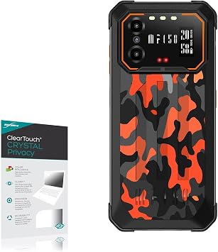 BoxWave Screen Protector Compatible with IIIF150 B2 - ClearTouch Crystal Privacy 2-Pack, Privacy Screen Protector Flexible Film Clear