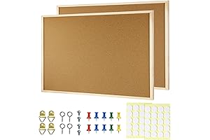 2 Pcs Cork Board, Prayer Board Supplies for Big Dreams and Inspiration