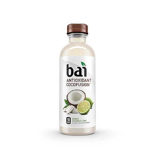 Miniatura 249 de Bai - Puna coco piña - Agua con sabor a coco y piña, bebida con infusión antioxidante, botellas de 18 onzas líquidas, paquete de 6