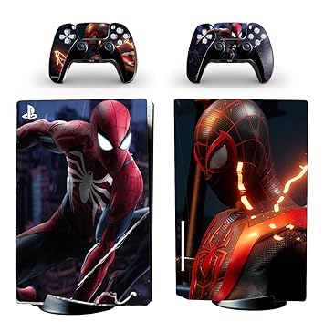 A1GRAPHIX Ps5 Skin Protector for PS5 Playstation Console Wrap Sticker Skin with 2 Wireless Controller Decal Sticker