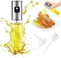 Nebulizzatore Olio Da Cucina JOPHEK - 100ml In Vetro E Acciaio, Per Friggitrice Ad Aria, Insalate - Foto 2