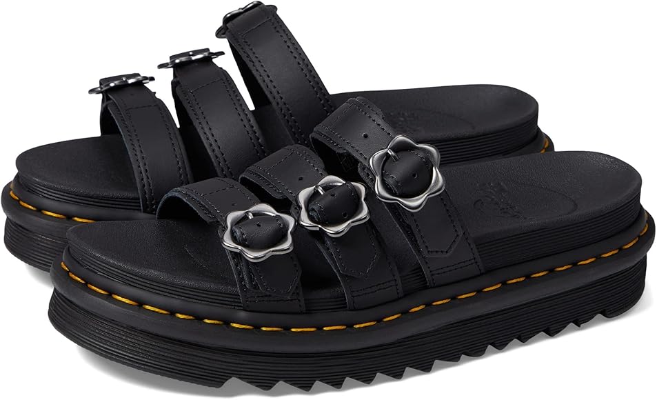 Amazon | Dr. Martens (ドクターマーチンズ) Blaire スライドフラワー 