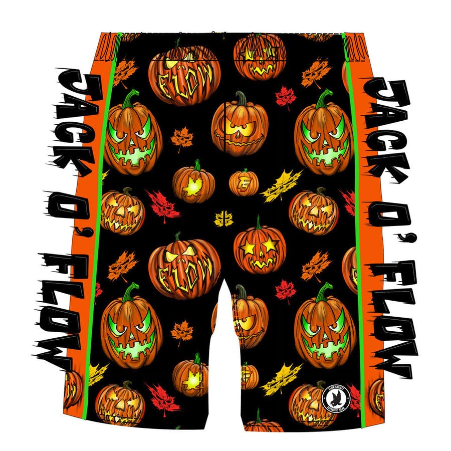 Flow Society Jack O' Flow Boys Athletic Shorts-Lacrosse-Gym-Sports-Activewear-Patterned-Youth-Apparel-Lacrosse Gear