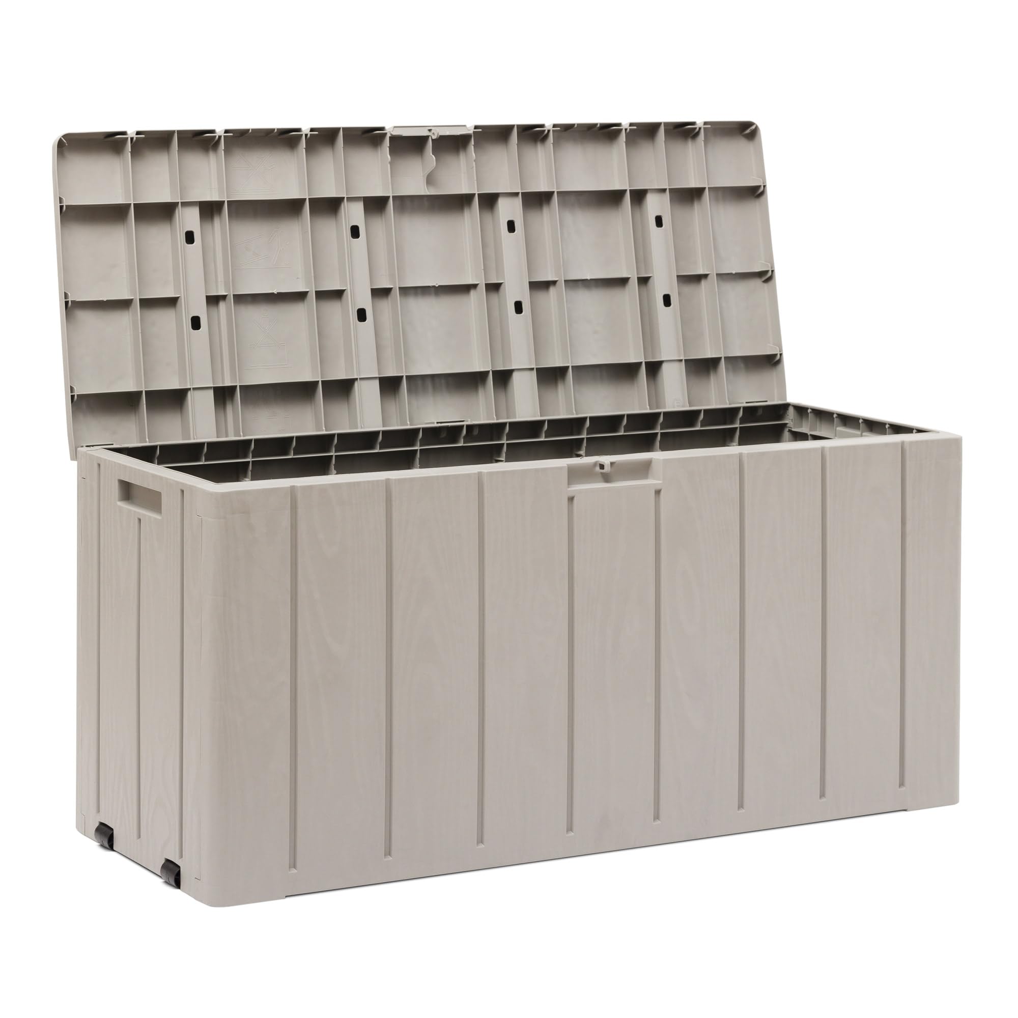 Arcon Resina Bravo 270 L 117 X 45 X 56h Gris Toomax