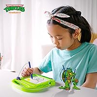 Vista 3 de Lollipop Teenage Mutant Ninja Turtles - Pizarra magnética para niños, almohadilla de dibujo borrable para niños pequeños, boceto mágico, juguete