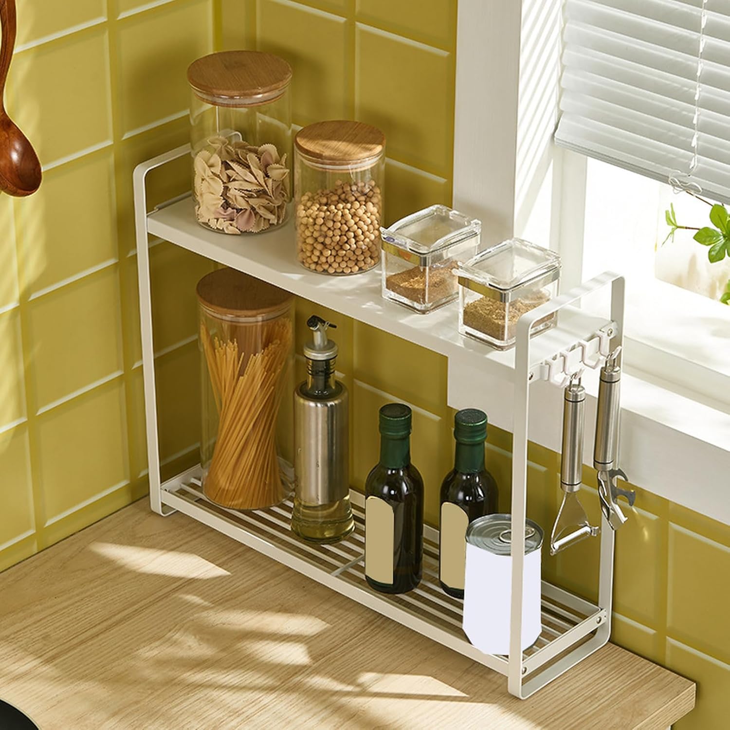 YXSNG] 伸縮棚 収納棚 スリム 小型 伸縮 ラック 棚 食器棚 調味料ラック 高耐荷重 シンク下 キッチン ホワイト 整理棚 調味料ラック  スライド」の人気商品一覧 | 安い商品を通販サイトから探す - 価格.com [YXSNG] 伸縮棚 収納棚 25*22*25 スリム 小型 伸縮  ラック 棚 ... [YXSNG] 伸縮スリムラック キッチンラック ホワイト スリム 伸縮 収納 スチールラック 調味料 卓上 51*14*40cm