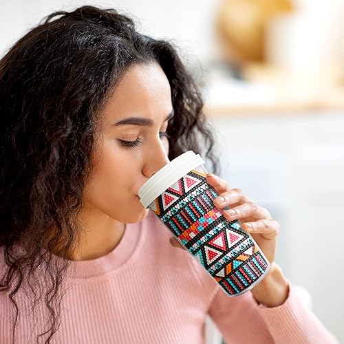 Miniatura 3 de Botella de agua 5D con pintura de diamante de alce de Navidad de taladro completo, botella de agua de 16 onzas sin BPA y arte de diamantes a prueba