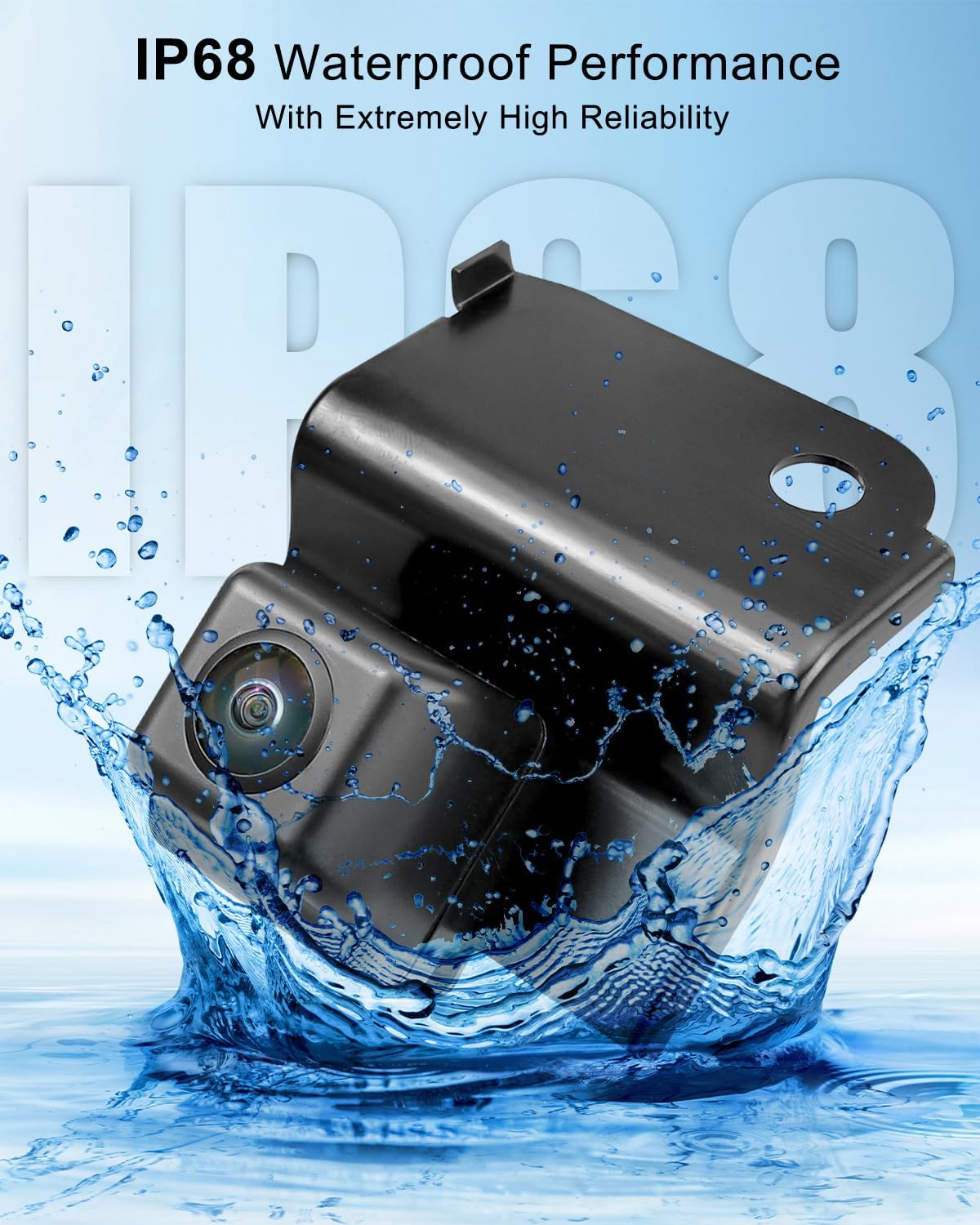 Rear View Backup Camera Replace 86790-35040 8679035040 Fit for Toyota FJ Cruiser 2009-2014, High-Definition Parking Assist Camera 170° Ultra-Wide Angle