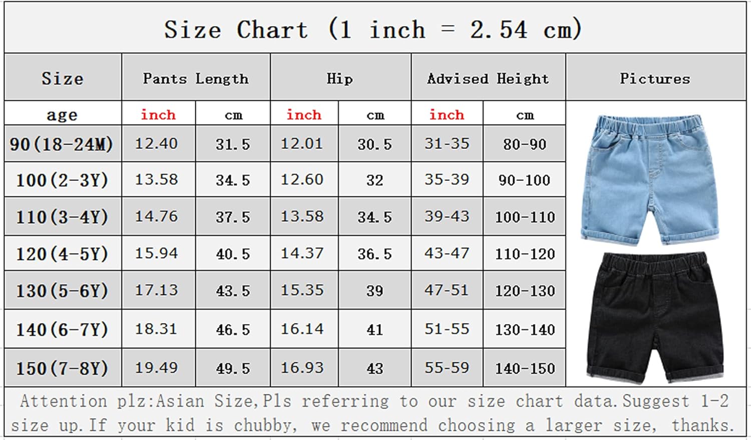 EISHOW Baby Infant Toddler Boy Girl Outfit Summer Casual Elastic Jeans Denim Shorts Pull-On Bottoms Cropped Denim Short Pants: Clothing, Shoes & Jewelry