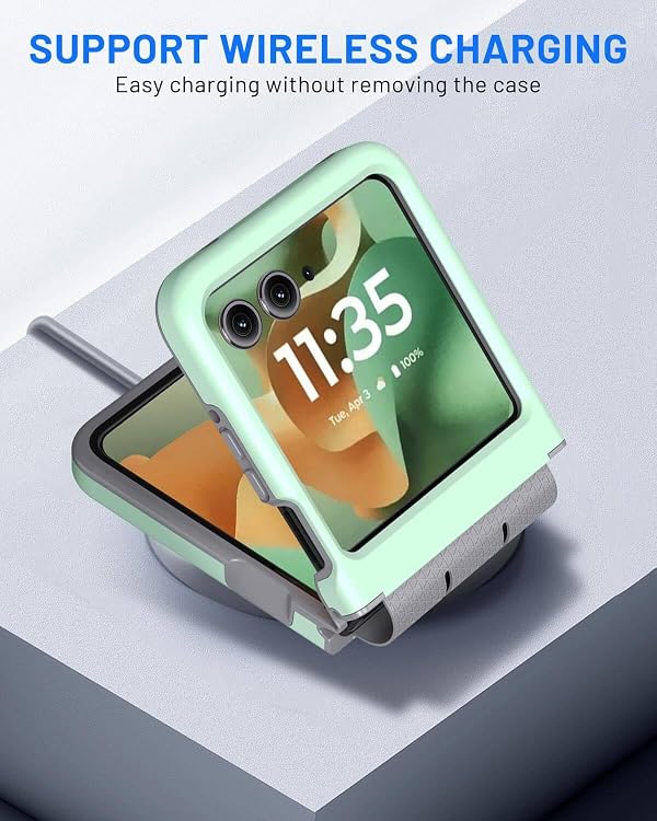 JHWVVTF Hinge Protection for Motorola Razr 2026/2025/2024 Case (Green) by JHWVVTF - Used condition - Image 6