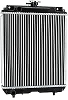 Vista 3 de OE # 6C040-58522 Reemplazo del radiador de aluminio para Kubota Tractor B1700 B2100 B2400 6C040-58520 H6C00-58500, radiador de tractor