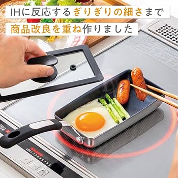 Amazon.co.jp: 谷口金属 卵一個で作れる 玉子焼き 卵焼き