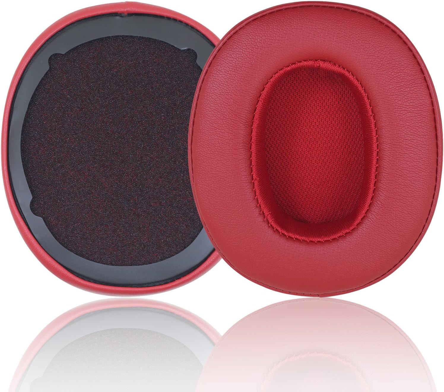 Replacement Earpads for Skullcandy Crusher EVO Headphones,Compatibel Crusher EVO Replacement Ear Pads,Upgraded Ear Covers with Soft Protein Leather,Optimized Noise Isolation Memory Foam (Black)