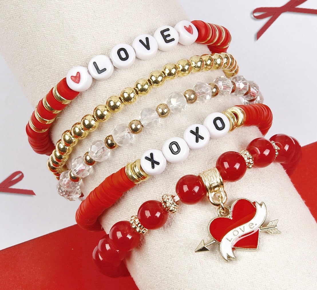 Valentine's Day Bracelets for Women Valentines Day Gifts for Her Women Valentine Outfits - Image 3