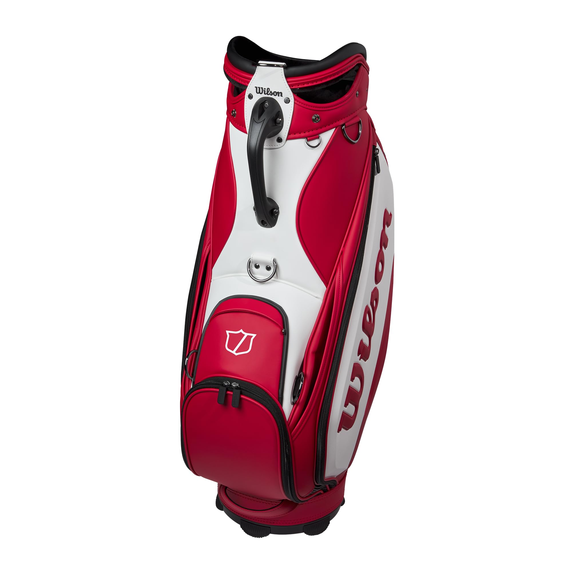 Amazon.co.jp: Wilson Staff Tour ゴルフカートバッグ - レッド