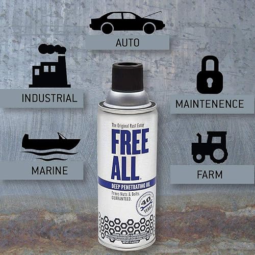 Miniatura 9 de Gasolina Free All come óxido, aceite penetrante profundo., 1
