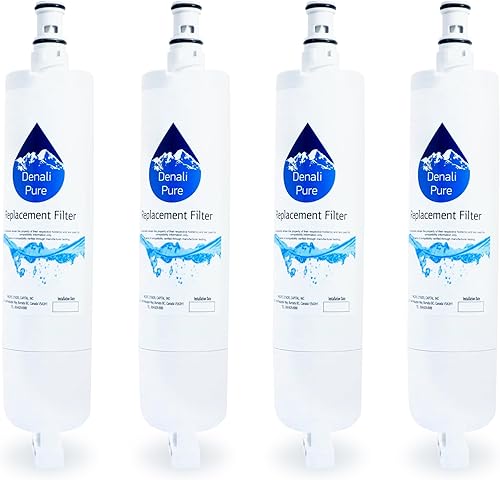 Miniatura 2 de 4-Pack Whirlpool de repuesto ed5gtgxnq00Filtro de agua para neveracompatible Whirlpool 4396508, 4396510nevera cartucho de filtro de agua
