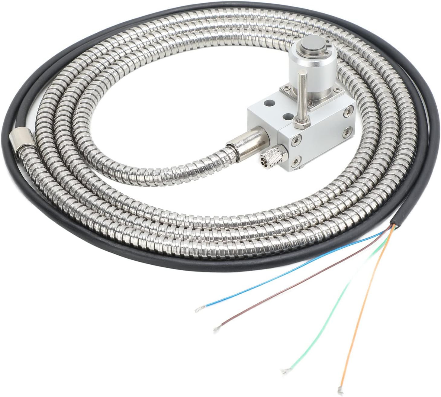 CNC Tool Setter, Automatic Tool Sensor 10mm Diameter Wear and Rust Resistance 4 Core Wire for Control System