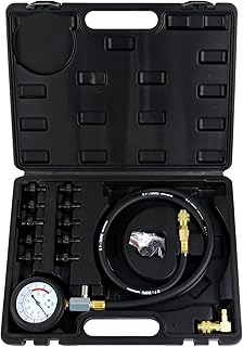 JoyFans Universal Oil Pressure Tester Tool Kit (0-140 PSI) for Automotive Diagnostics