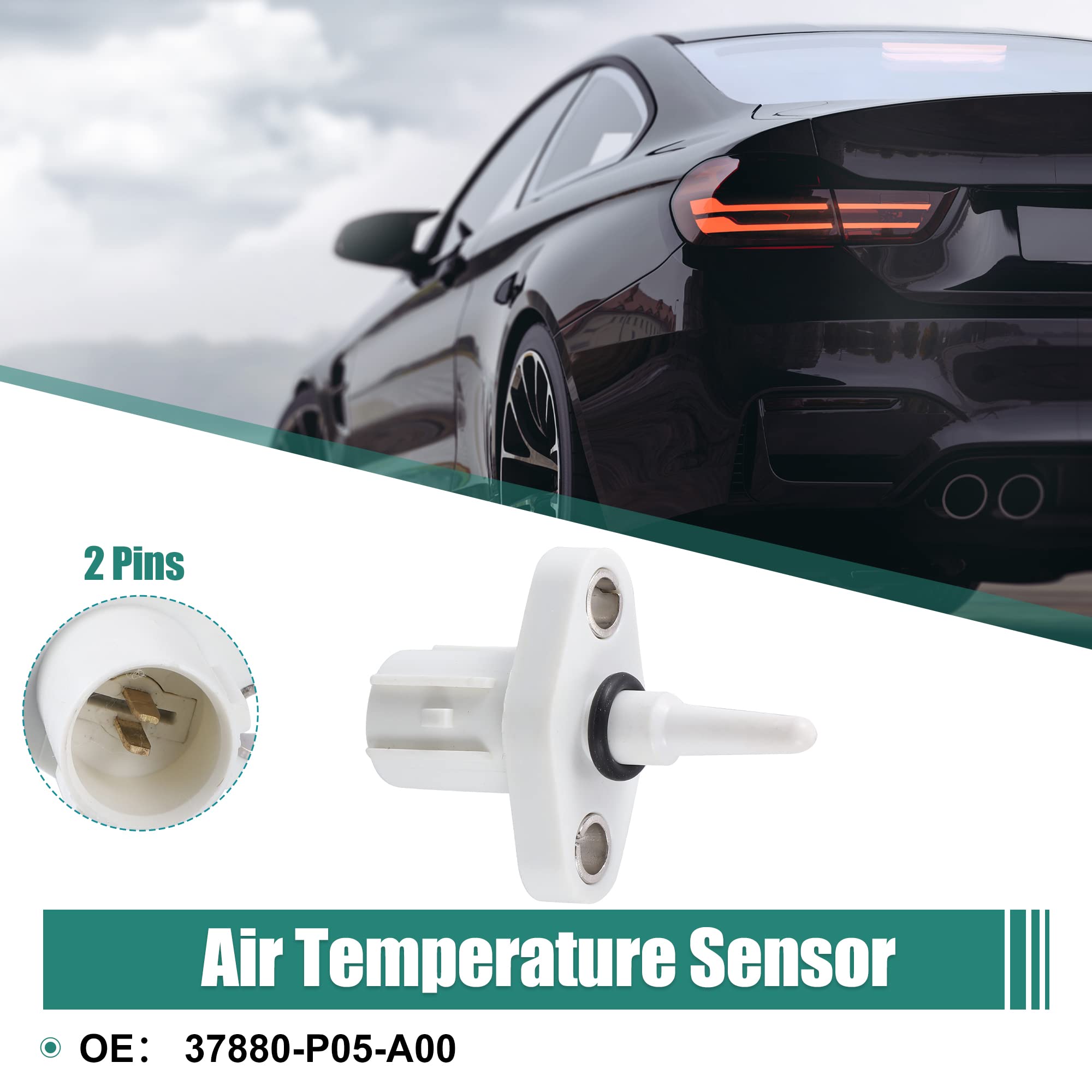 A ABSOPRO Auto Aria Aspirazione Carica Temperatura Sensore 37880-P05-A00 per per Honda