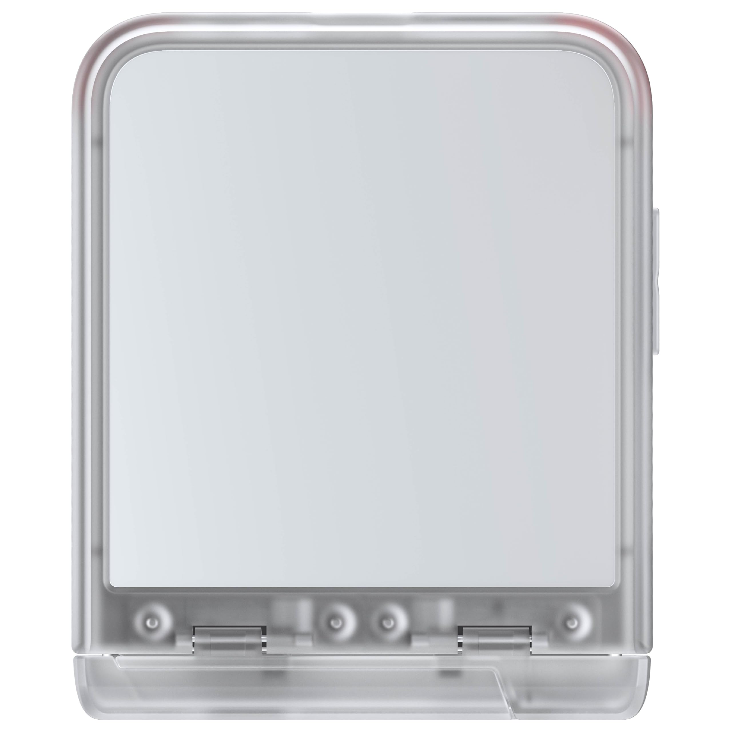 Ghostek Covert Transparente Schutzhülle für Galaxy Z Flip 6 mit integriertem Ständer und vollständigem Scharnierschutz, stoßfeste Schutzhülle, entworfen für Samsung Galaxy Z Flip6 (6,7 Zoll