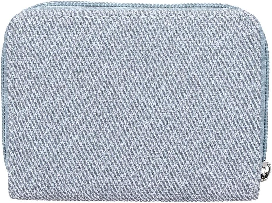Joumma Disney Tiki Stitch Wallet with Denim Purse 12x9x2.5 cm PU and Polyester