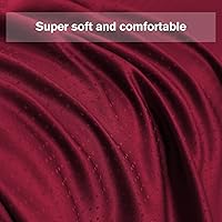 Vista 108 de HENGWEITEXT 18 Inch Cal King Sheets Deep Pocket,4 Piece Sheet Set Breathable and Cooling,Microfiber Sheet Set Deep Pocket,Wrinkle Free Shrinkage &