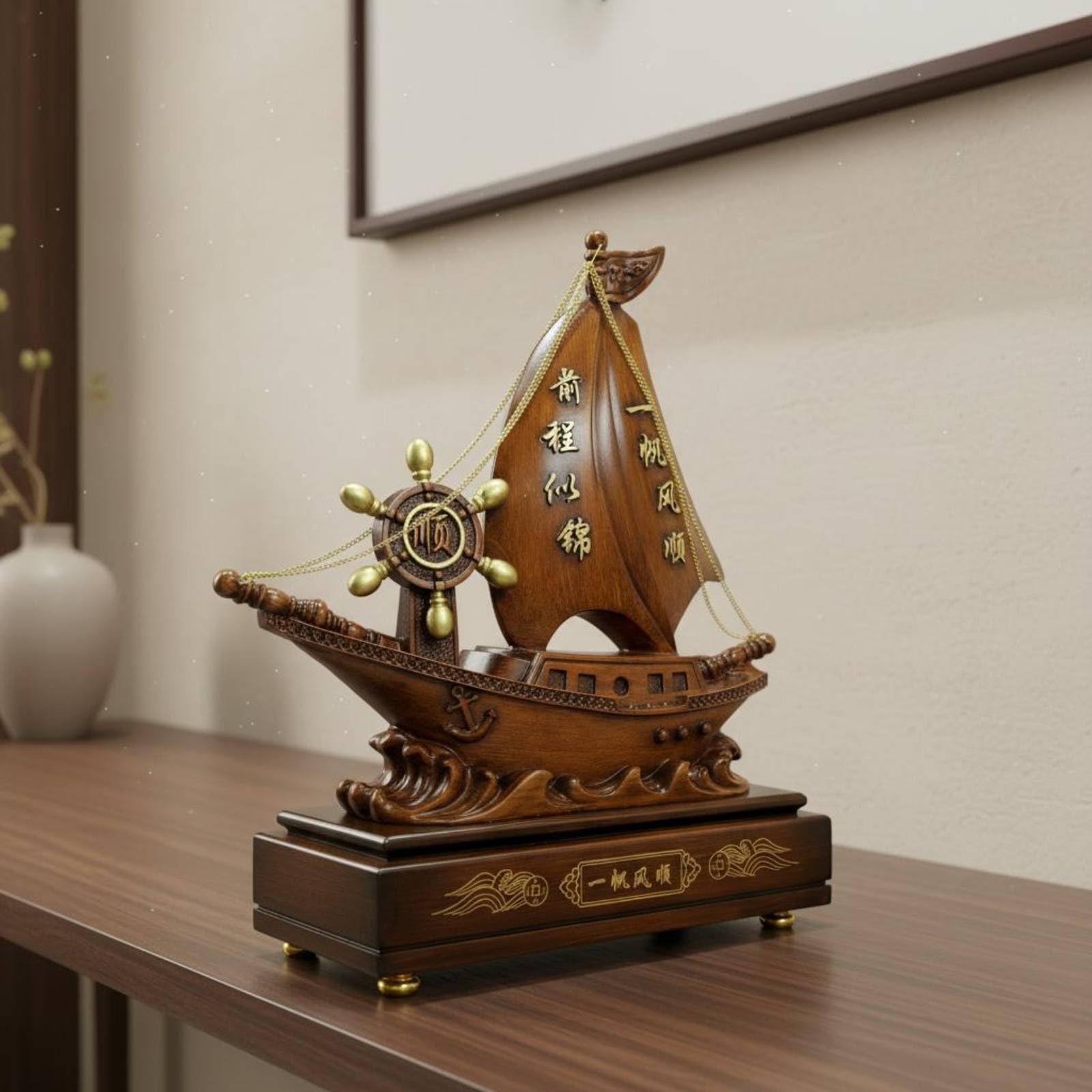 Buy HEAVENGLOW Housewarming Gift Effortless Sailing Ship Ornament