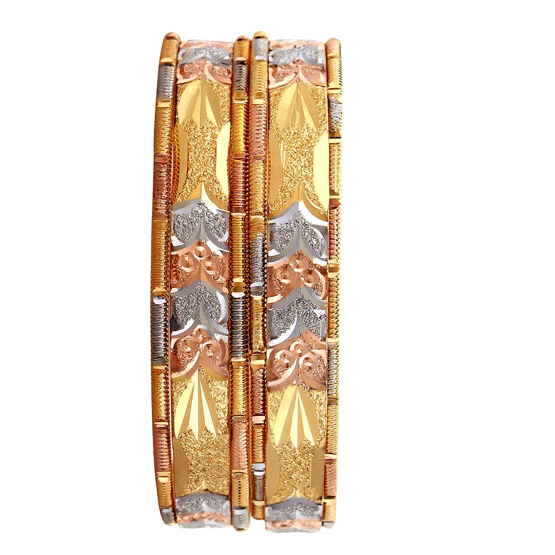 Shine Art Designer Gold Plated multi-color Bangles for Women (Set of 6 pcs) (2.8) (B082WDYLXF) Amazon Price History, Amazon Price Tracker