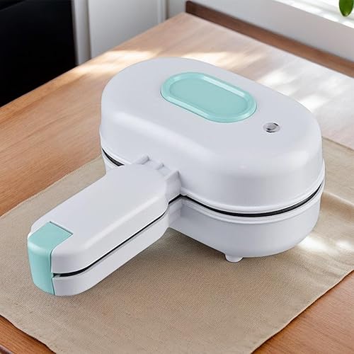Miniatura 5 de Electric Half-Size Sandwich Maker, Non-Stick Breakfast Pan for Waffles, Cheese & Hamburgers, Ideal Kitchen Appliance for Home, Apartment, Dorm &