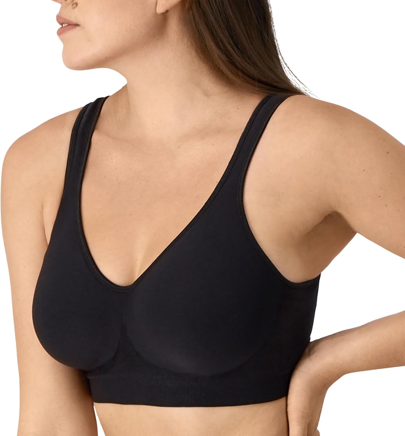 Bali Women's Wireless Bra, Comfort Revolution Seamless T-Shirt Bras for Women, ComfortFlex Fit - Image 2