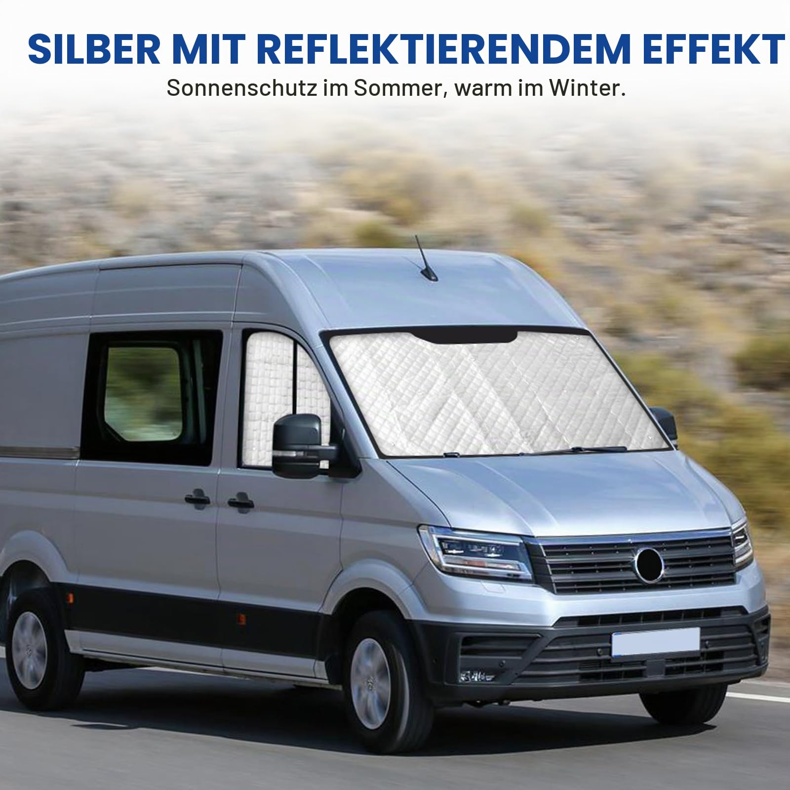 Sonnenschutz Thermomatte Ersatz für VW Crafter/Grand California 2006-2017
