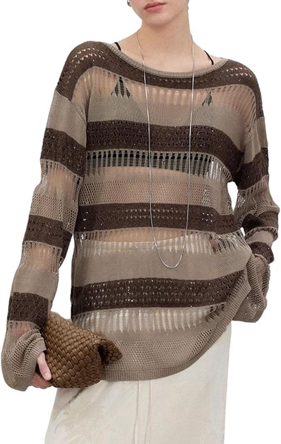 百田夏菜子コラボ ニットカーディガン レッド ungrid×mina Ungrid