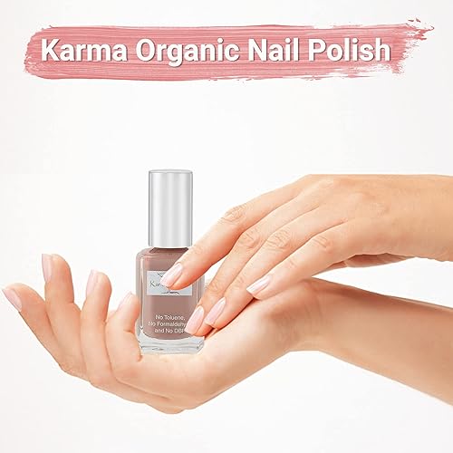 Miniatura 3 de Karma Organic Esmalte de uñas natural, no tóxico, pintura de uñas vegana y libre de crueldad (Totos Southampton)