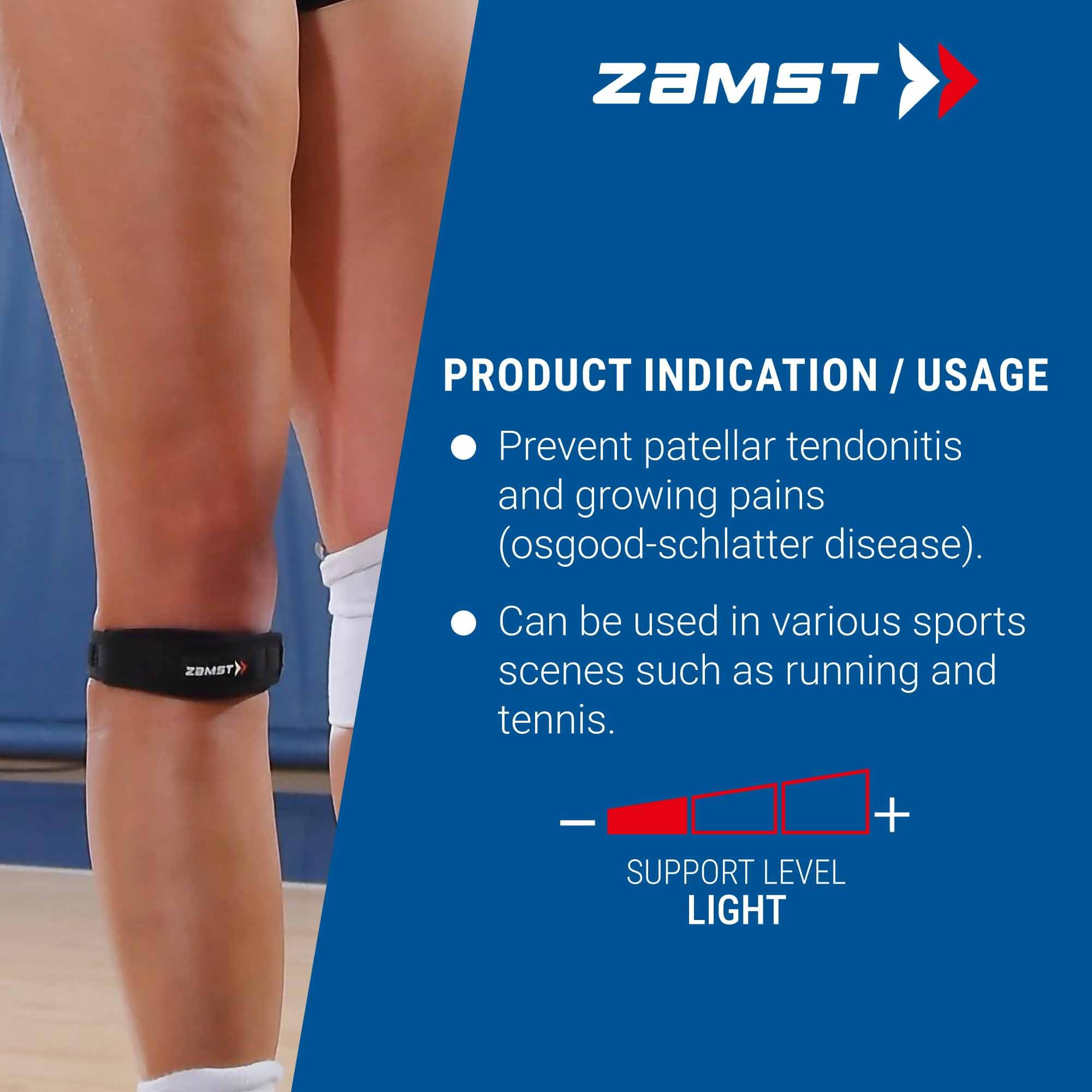 [BESTさま専用！ Amazon.co.jp: Zamst JKバンド スポーツ 膝蓋骨バンド 圧力